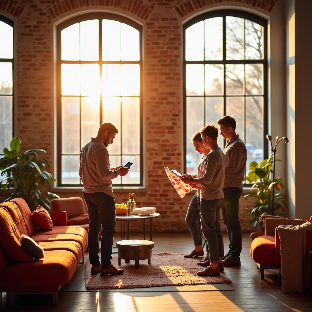 Axiom Haven team collaborating in a bright Nashville studio