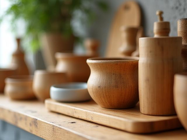 Eco-friendly bamboo home goods