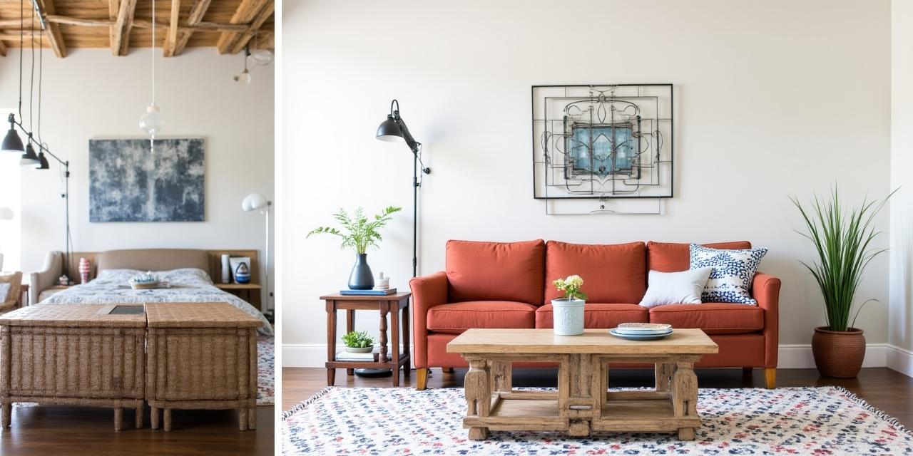 Joyful living room space